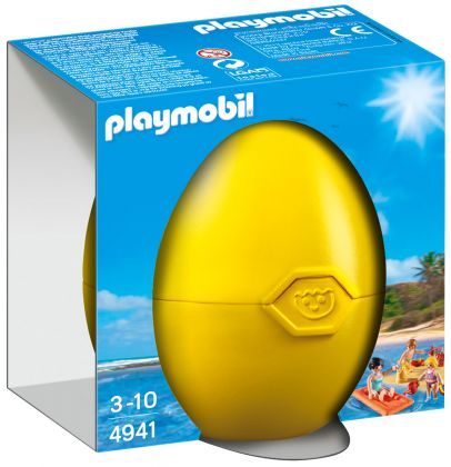 PLAYMOBIL Oeufs de Pâques 4941 Famille à la plage