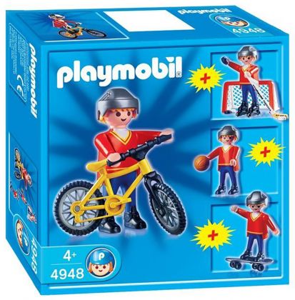 PLAYMOBIL Sports & Action 4948 Garçon/accessoires multisport