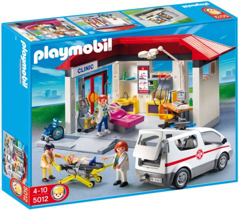 PLAYMOBIL City Life 5012 Clinique et ambulance