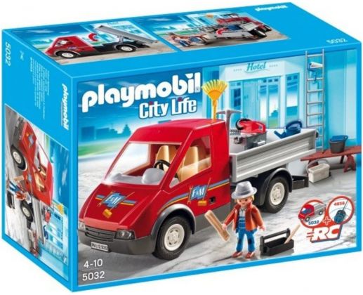 PLAYMOBIL City Life 5032 Le camion des ouvriers