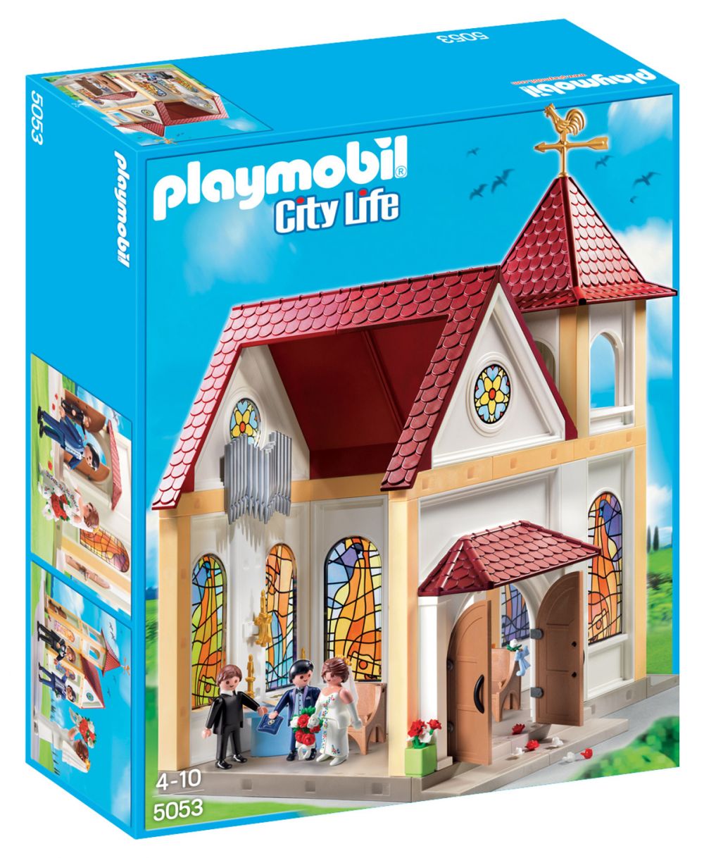 Playmobil City Life 5053 pas cher, Eglise de mariage romantique
