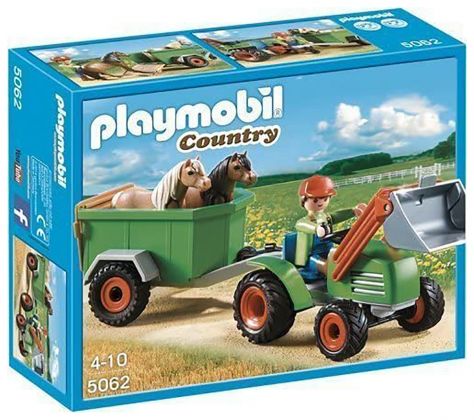 PLAYMOBIL Country 5062 Transport de poneys