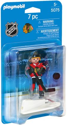 PLAYMOBIL Sports & Action 5075 Joueur des Chicago Blackhawks (NHL)