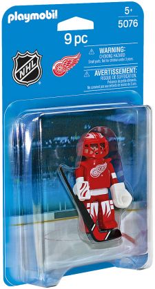 PLAYMOBIL Sports & Action 5076 Gardien de but des Detroit Red Wings (NHL)