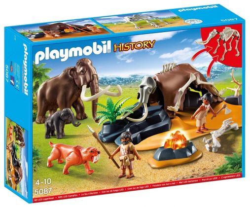 PLAYMOBIL History 5087 Le camp préhistorique