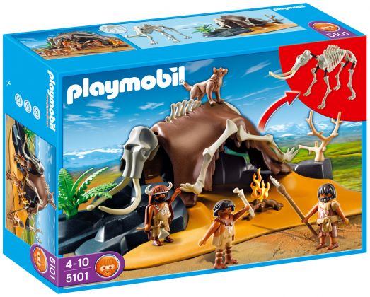 PLAYMOBIL History 5101 Tente préhistorique avec chasseurs