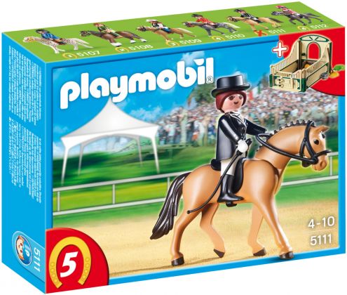 PLAYMOBIL Country 5111 Cheval de dressage et cavalière