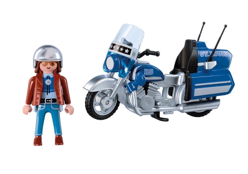 Playmobil Sports & Action 5114 pas cher, Moto de route