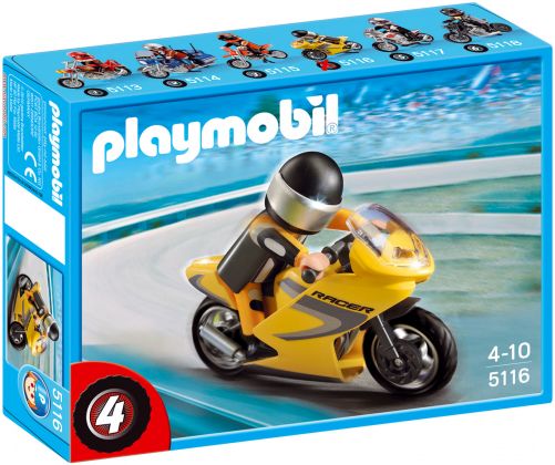 PLAYMOBIL Sports & Action 5116 Moto de course