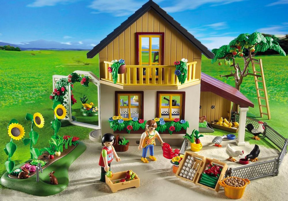 playmobil maison des fermiers