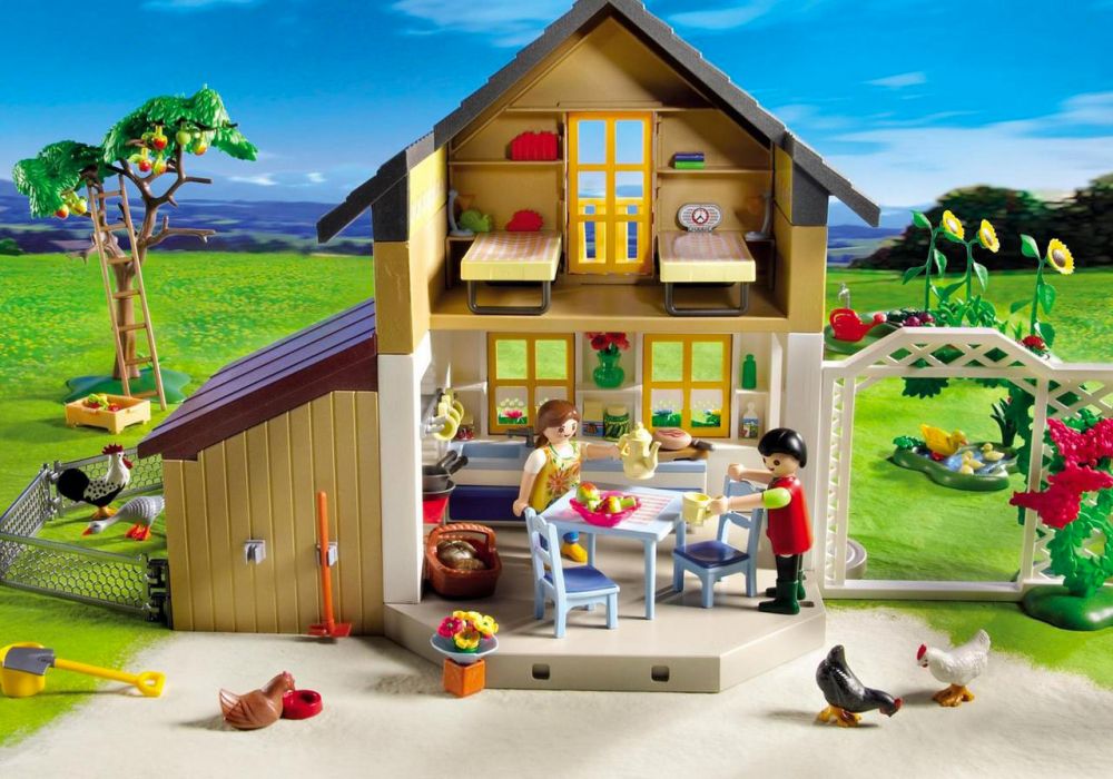 playmobil maison des fermiers