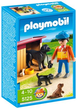 PLAYMOBIL Country 5125 Chiens et fermier