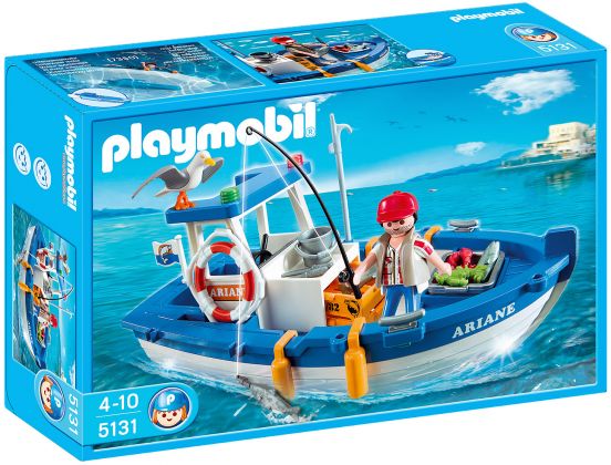 PLAYMOBIL City Life 5131 Bateau de pêche