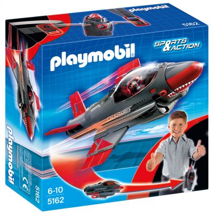 PLAYMOBIL Sports & Action 5162 Jet à emporter