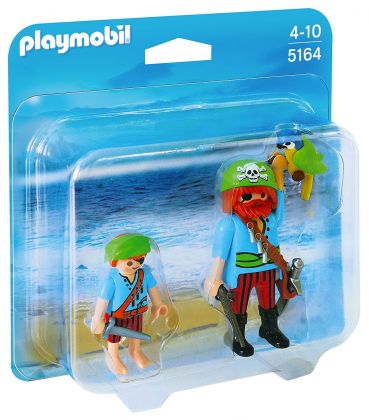 PLAYMOBIL Pirates 5164 Duo Pirate avec moussaillon