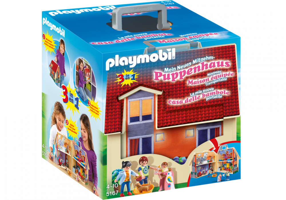 Playmobil City Life 5167 pas cher, Maison transportable