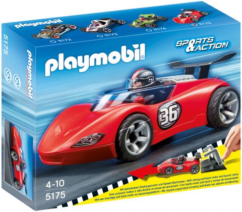 PLAYMOBIL Sports & Action 5175 Bolide de course