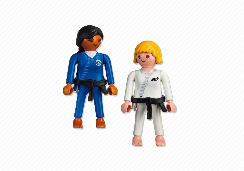 Playmobil 5194 – Set Figure Sport E Action – Judoka Olimpici Combattenti – Usato Completo