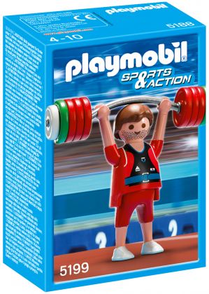 PLAYMOBIL Sports & Action 5199 Haltérophile