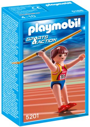 PLAYMOBIL Sports & Action 5201 Lanceuse de javelot