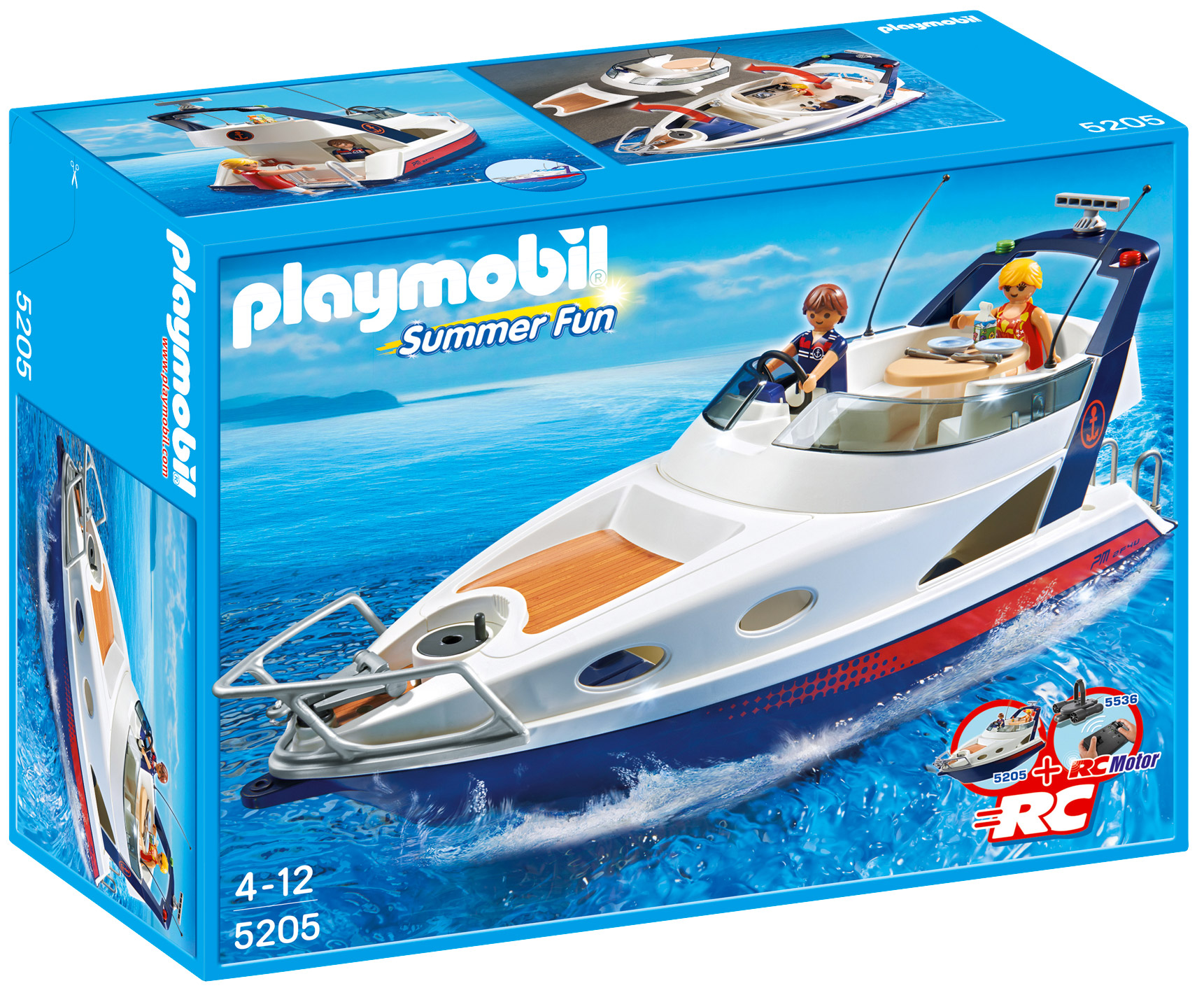 playmobil yacht mit motor