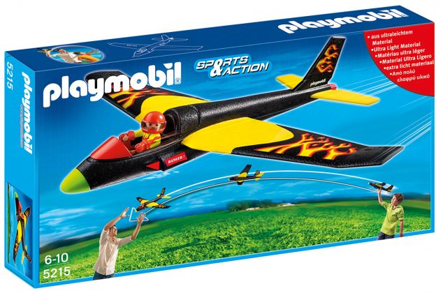 PLAYMOBIL Sports & Action 5215 Planeur « Aventure »