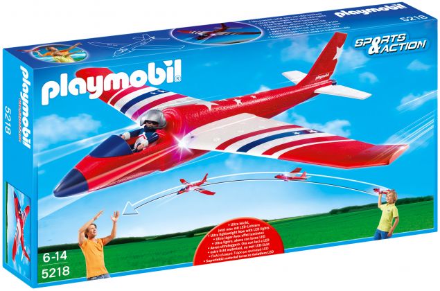 PLAYMOBIL Sports & Action 5218 Planeur de compétition