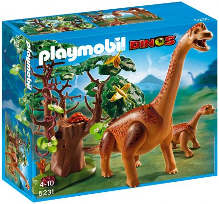 PLAYMOBIL Dinos 5231 Brachiosaure et son petit