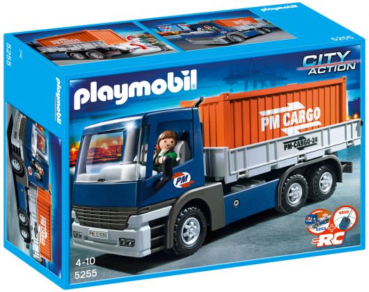 PLAYMOBIL City Action 5255 Camion porte-conteneurs