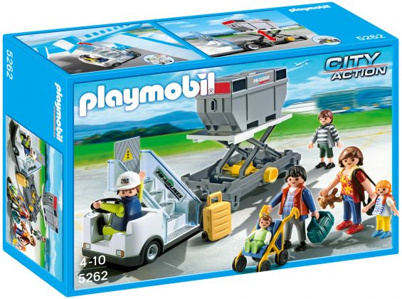 PLAYMOBIL City Action 5262 Passerelle d'embarquement avec passagers