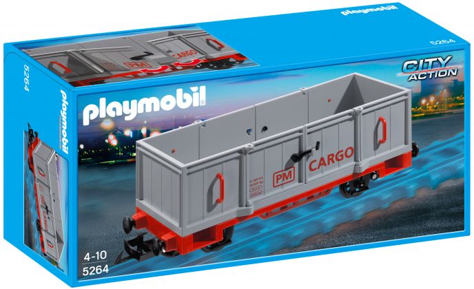 PLAYMOBIL City Action 5264 Wagon de marchandise