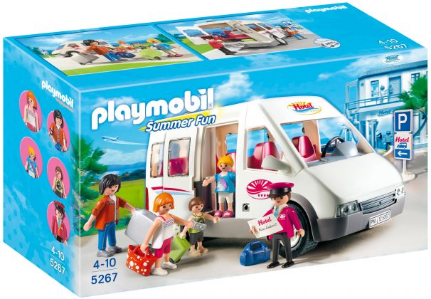 PLAYMOBIL Summer Fun 5267 Mini-bus de l'hôtel