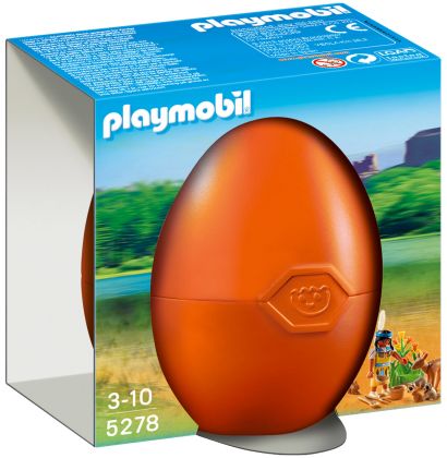 PLAYMOBIL Oeufs de Pâques 5278 Indienne avec animaux