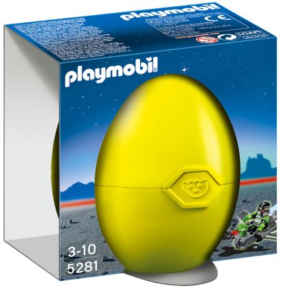 PLAYMOBIL Oeufs de Pâques 5281 Jet d'attaque du Robo-Gang