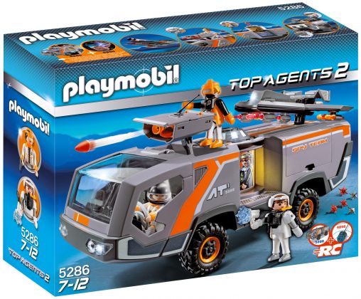 PLAYMOBIL Top Agents 5286 Camion des Agents Secrets