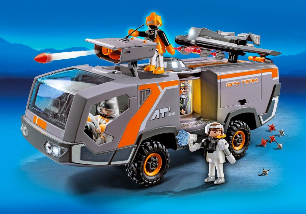 camion espion playmobil