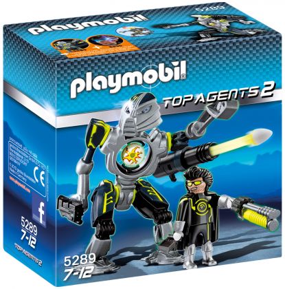 PLAYMOBIL Top Agents 5289 Robot des Mega Masters