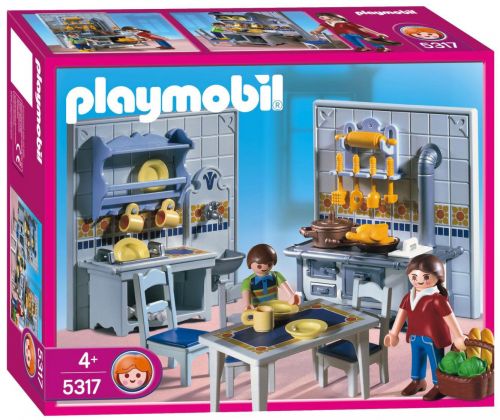 PLAYMOBIL Dollhouse 5317 Famille / Cuisine traditionnelle