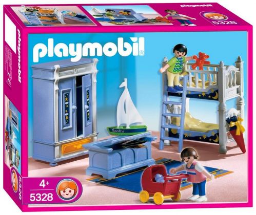 PLAYMOBIL Dollhouse 5328 Enfants / Chambre traditionnelle