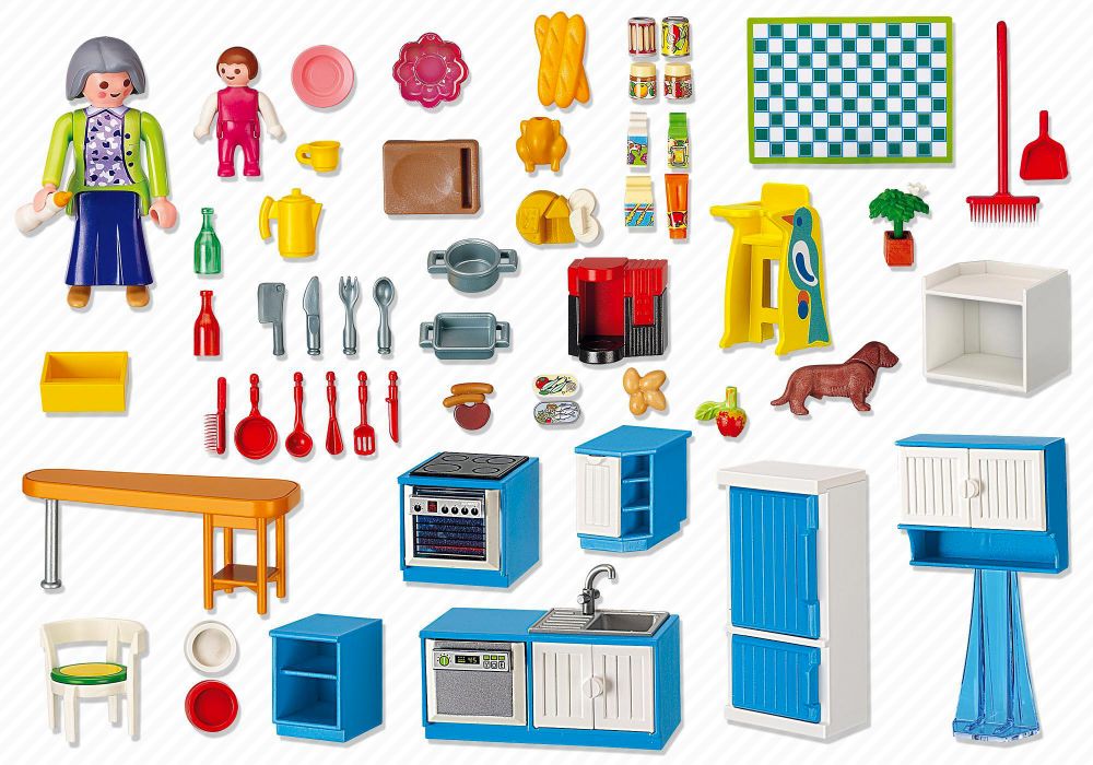 Playmobil Dollhouse 5329 pas cher, Cuisine