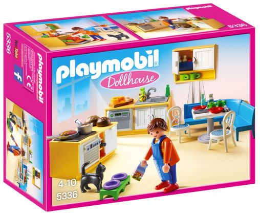 PLAYMOBIL Dollhouse 5336 Cuisine avec coin repas