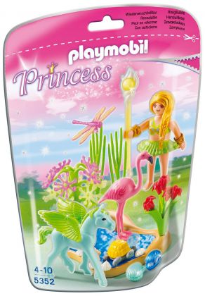 PLAYMOBIL Princess 5352 Fée été avec poulain ailé vert