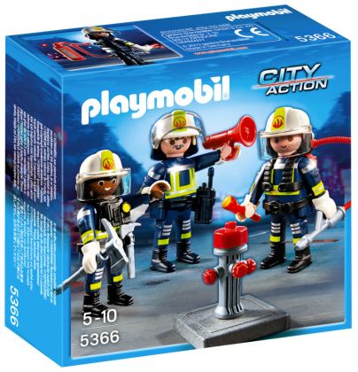 PLAYMOBIL City Action 5366 Unité de pompiers