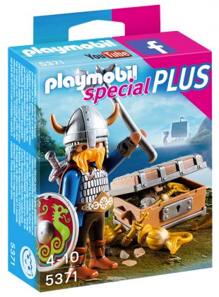 PLAYMOBIL Special Plus 5371 Viking avec trésor