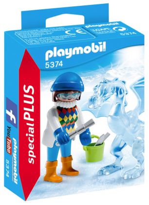 PLAYMOBIL Special Plus 5374 Artiste avec sculpture de glace