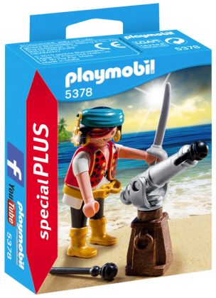PLAYMOBIL Special Plus 5378 Canonnier des pirates