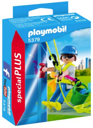 PLAYMOBIL Special Plus 5379 Laveur de vitres