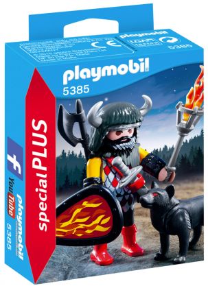 PLAYMOBIL Special Plus 5385 Guerrier avec loup