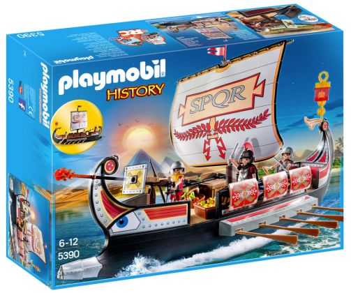 PLAYMOBIL History 5390 Galère romaine