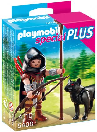 PLAYMOBIL Special Plus 5408 Guerrier avec loup